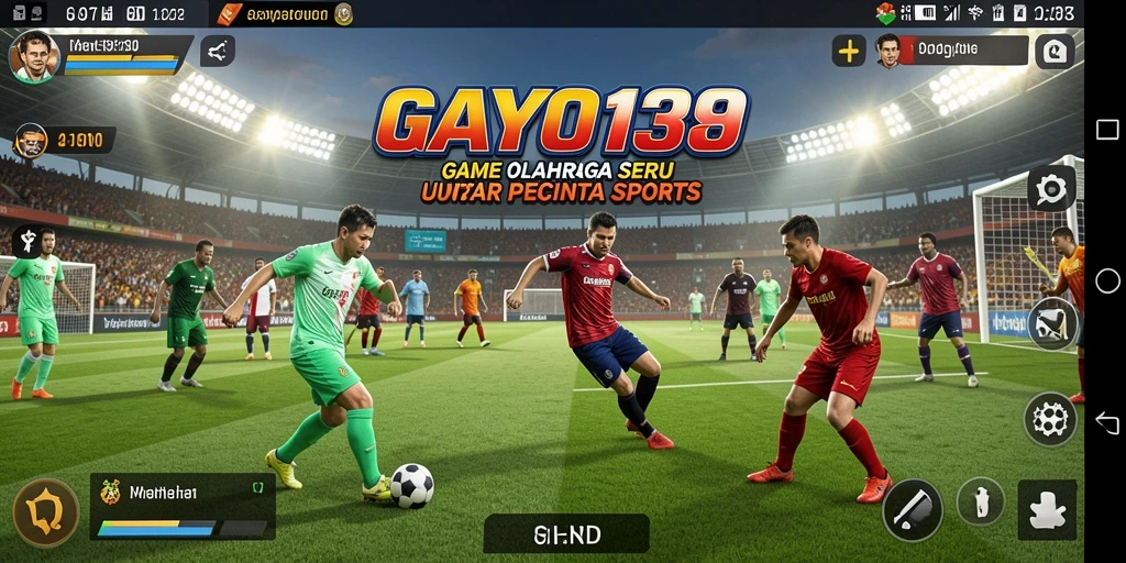 Tangkapan layar GAYO138 menampilkan aksi olahraga seru dan gameplay yang menarik.