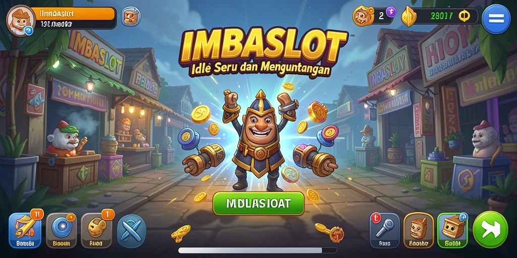 Screenshot gameplay IMBASLOT yang menampilkan pengalaman Idle yang seru.