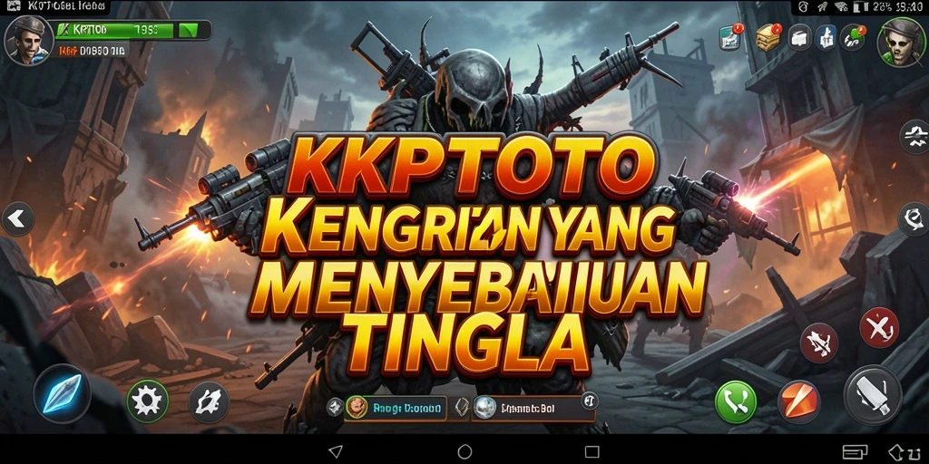 Screenshot menampilkan gameplay KPKTOTO dengan suasana Horror yang mencekam.